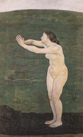 Ferdinand Hodler Communication with the Infinite (mk09) Germany oil painting art
